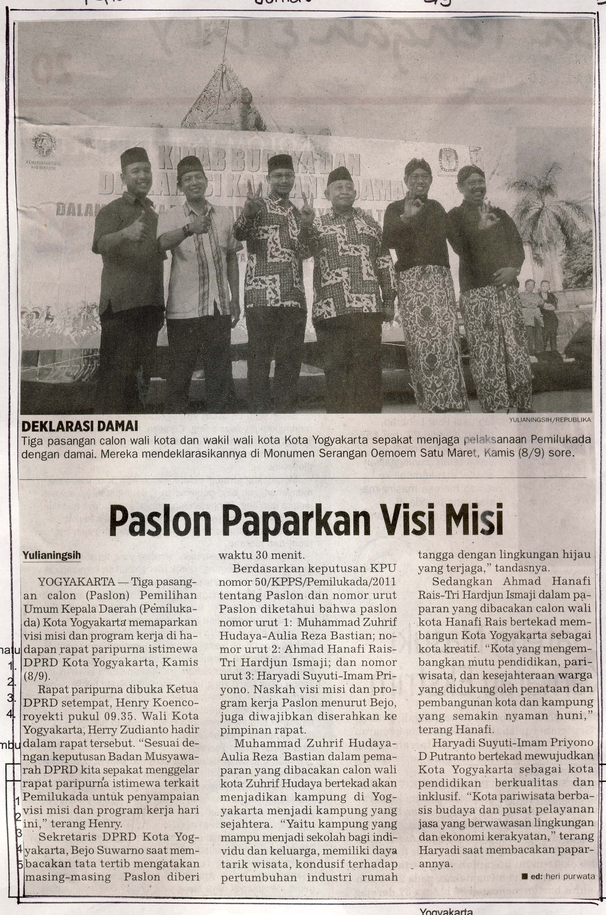 Kliping jogja terbaru